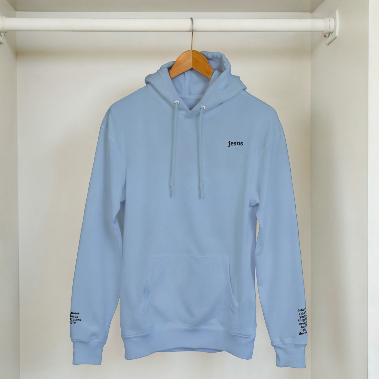 Jesus Hoodie | light blue
