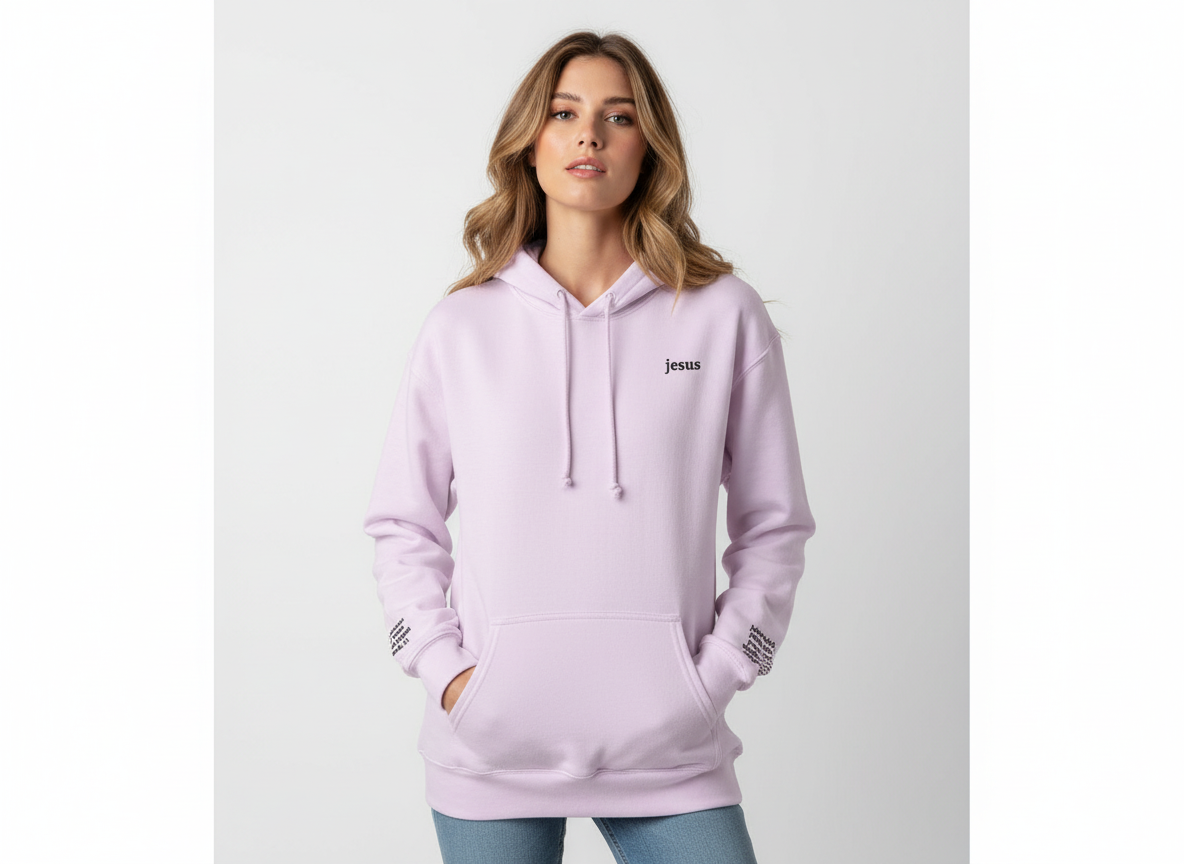 Jesus Hoodie | light pink