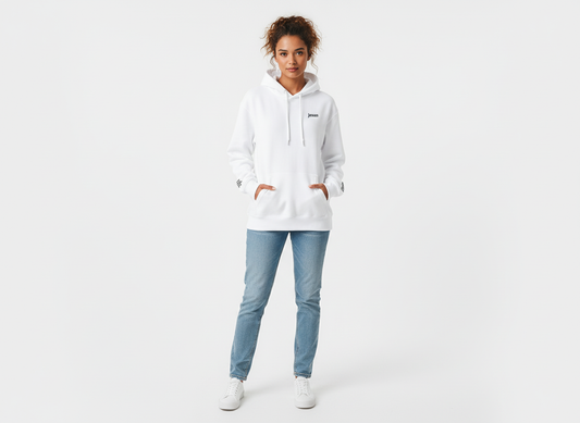 Jesus Hoodie | white