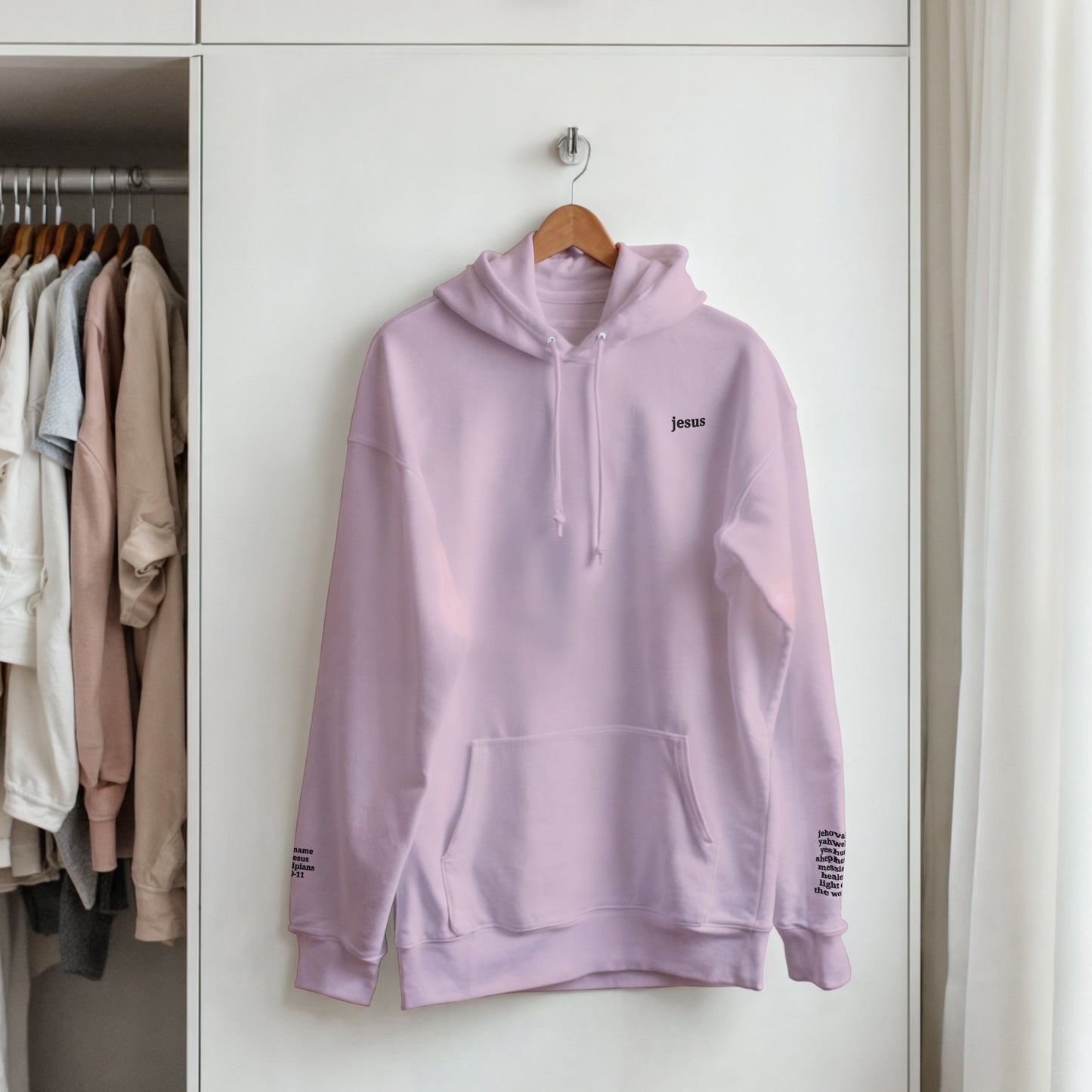 Jesus Hoodie | light pink