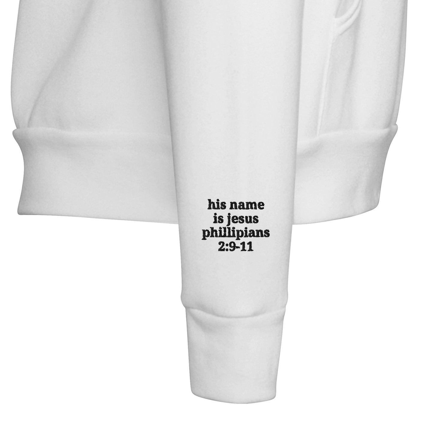 Jesus Hoodie | white